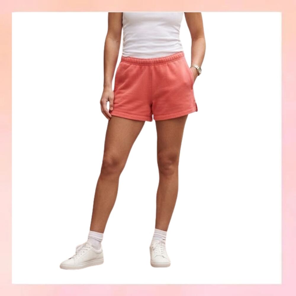 Abercrombie & Fitch Sunday Sets Coral Pink Lounge Shorts Size M
